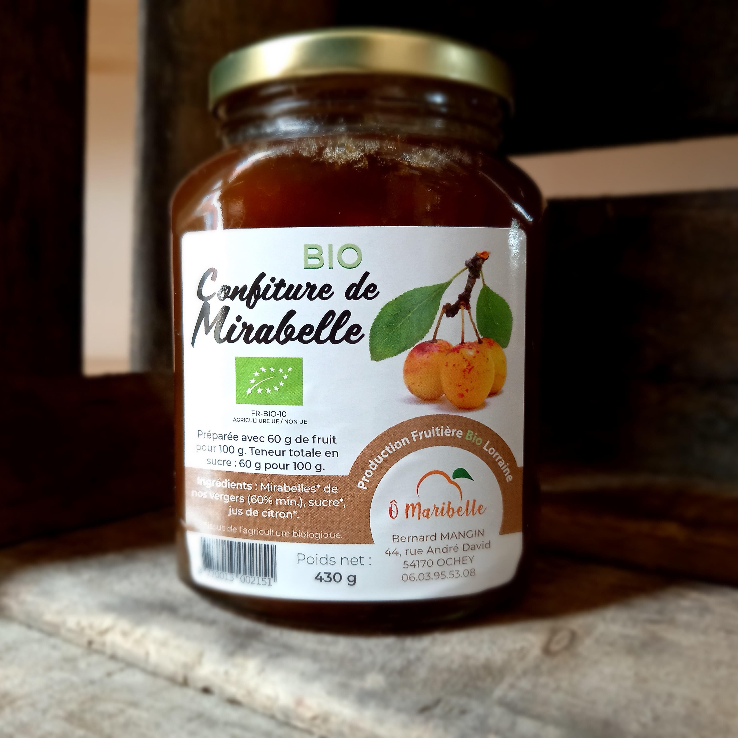 confiture mirabelle